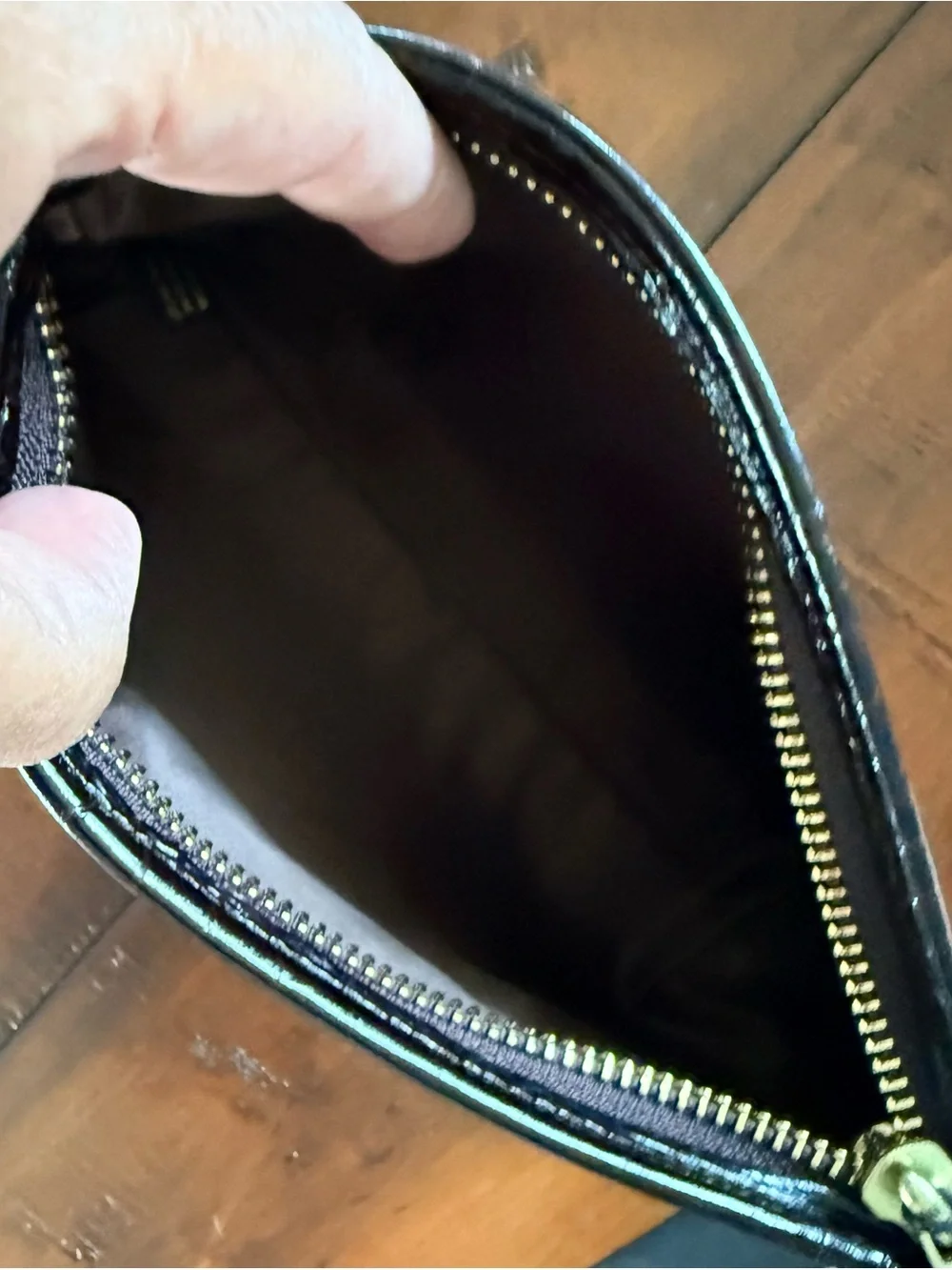 Brahmin shimmering metallic